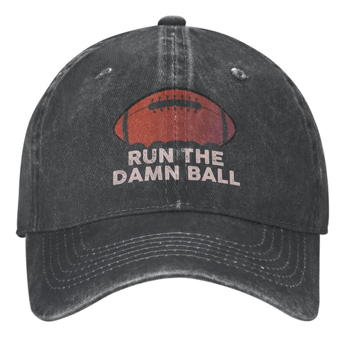 Sombrero De Fútbol Run The Damn Ball Hat Men Dad Hat Con Som