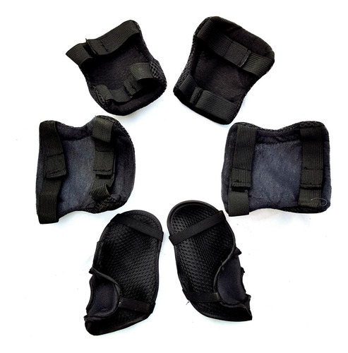 Juego De 7 Cascos Para Niños Y Niñas G, Rodilleras, Coderas,