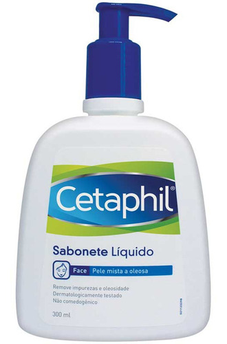 Cetaphil Loção De Limpeza Galderma 300ml Momento de aplicação Dia/Noite Tipo de pele Todo tipo de pele