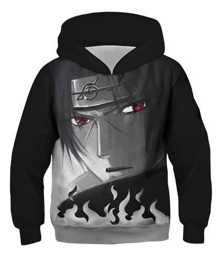 Sudadera Linda Para Niños Cosplay Estampado Gráfico Naruto