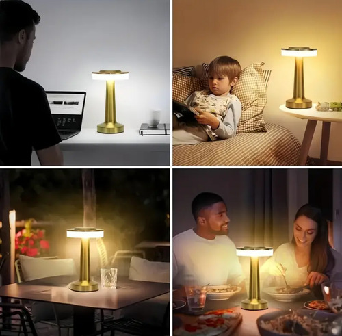 Nuevas Lámpara De Mesa Led Recargable - Inalámbrica Y Usb