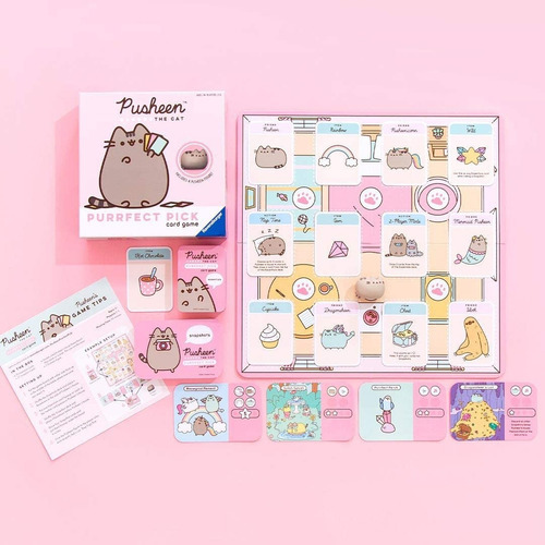 Juego De Cartas Familiar Pusheen Purrfect Pick Ravensburger