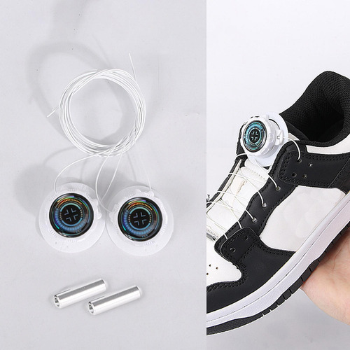 Hebilla Automática Giratoria Sin Cordones Para Zapatillas