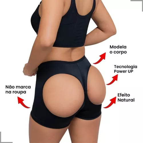 Calcinha Empina Bumbum Levanta Glúteos Modela Sem Bojo Up