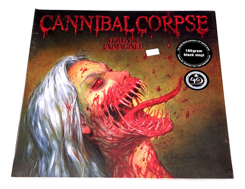 Vinilo Cannibal Corpse / Violence Unimagined / Nuevo Sellado