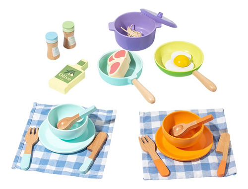 Juguetes De Cocina Set Fingen Play Accessors De Cocina