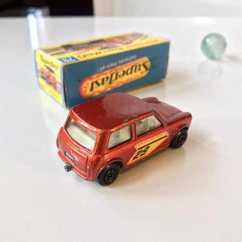 Matchbox Superfast 29 - Racing Mini - 1970 - C/caja Rojo (Usado)