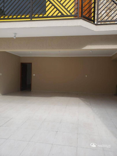 Imagem 4 de 30 de Sobrado Com 4 Dormitórios À Venda, 240 M² Por R$ 1.050.000 - Vila Bartira - Santo André/sp - So0262