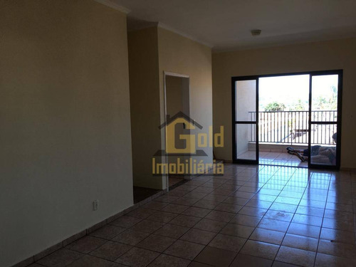 Apartamento Com 2 Dormitórios Para Alugar, 81 M² Por R$ 950/mês - Vila Monte Alegre - Ribeirão Preto/sp - Ap2802