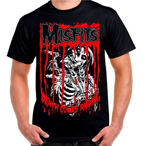 Misfits Polera Metal/rock Estampada Impresión Directa