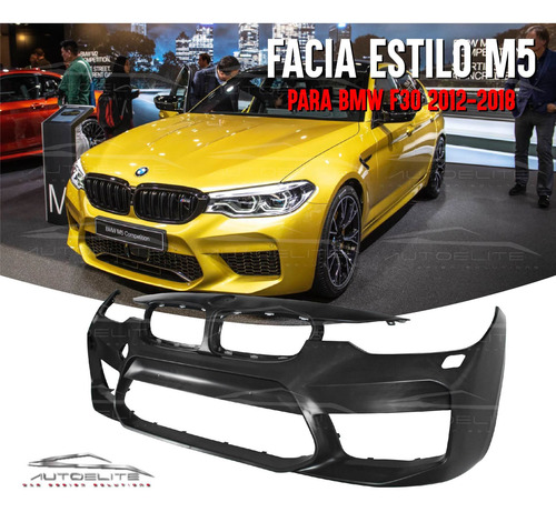 Imagen 2 de 10 de Facia Delantera Bmw Serie 3 F30 F35 Tipo M5 2013-2018