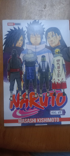 Naruto Shippuden Tomo 65 Editorial Panini Manga (Usado)