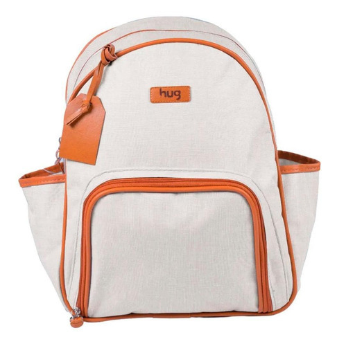 Mochila Bolsa Maternidade Bebê Mimosa Bege - Hug