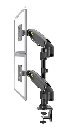 Imagen 2 de 2 de Soporte North Bayou H160 de mesa para TV/Monitor de 17" a 27" negro