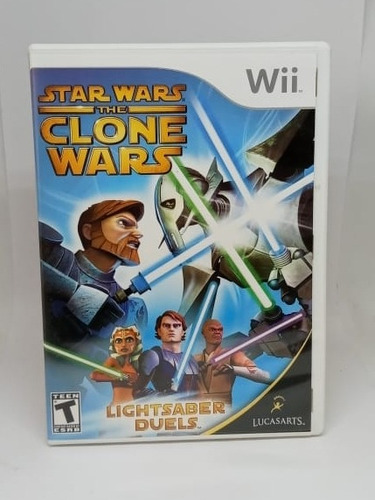 Star Wars Clone Wars Lightsaber Duels Wii