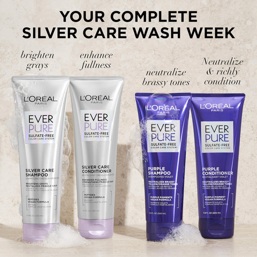 Conjunto De Shampoo E Condicionador L'oreal Paris Everpure S