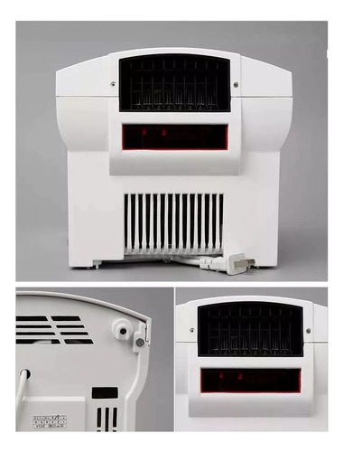 Secador De Mano Blanco Con Sensor Inteligente 1800w