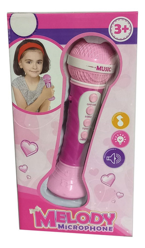 Electric Microphone Superlor Girls Rosa Ploppy.6 374171