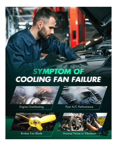 Ventilador De Enfriamiento Del Radiador Scitoo Para Hyundai