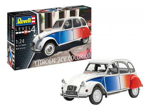 Revell 07653 Citroën 2 Cv Cocorico 1:24