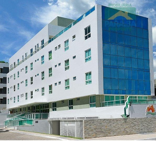 Imagem 2 de 10 de Flat Mobiliado Beiramar À Venda - Praia De Cabo Branco - João Pessoa - Pb - Fl0015