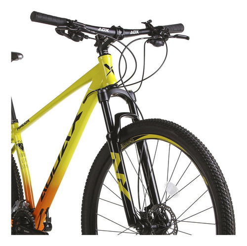 Bicicleta Audax Havok Nx Mtb Shimano 18v Amarelo E Laranja Cor Amarelo/laranja Tamanho Do Quadro Pp(13)