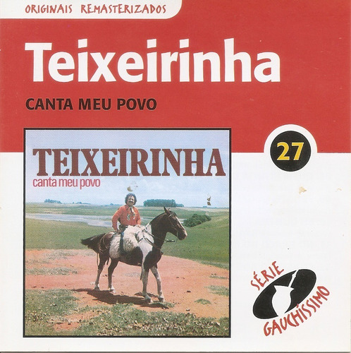 Cd - Teixeirinha - Canta Meu Povo