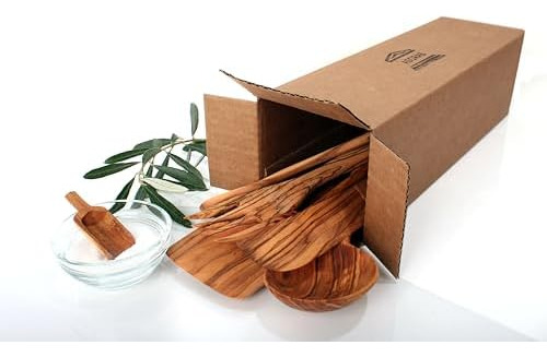 Conjunto De Madera De Olivoeleva Tu Experiencia Culinaria Co