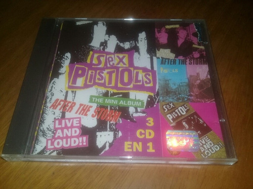Sex Pistols The Mini Álbum After The Storm Live And Loud 