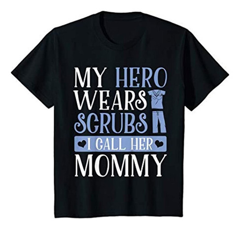 Nios Mi Heroe Usa Batas La Llamo Mami Camisa Adorable Par