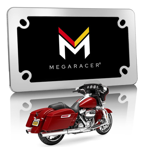 Marco Cromado Para Placa De Motocicleta Harley Davidson, Tod