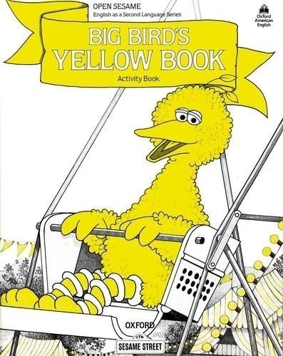 Open Sesame  A  Big Bird's Yellow Book Activity - Zion Jane