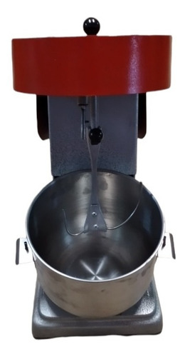 Batidora de pie Migliorini 10 LTS gris y roja 220 V