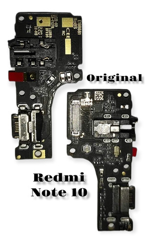 Flex Placa Carga Original Para Xiaomi Redmi Note 10 