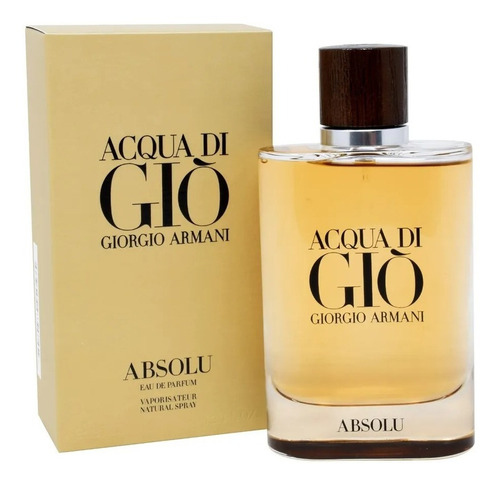 Fragancia Acqua Di Gio Absolu De Armani 125ml Eau De Parfum!