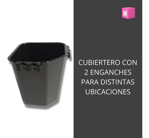 Imagen 4 de 10 de Secaplatos Escurridor Platos Con Bandeja Porta Cubiertos