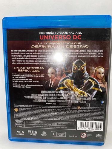 Batman Vs Robin Blu-ray (Usado)