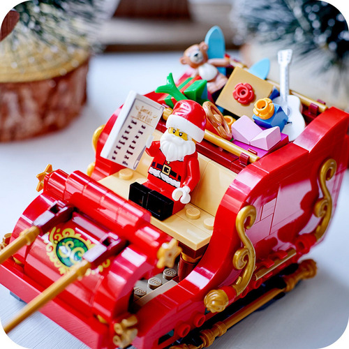 Lego 40499 Trineo De Santa Incluye Minifigura De Santa Claus 343