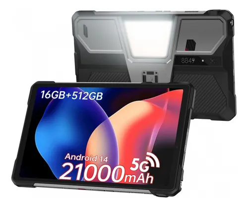 Tablet 8849 Tank Pad Unihertz: Proyector Y Resistencia Ip69k