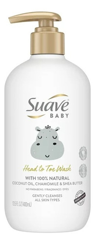 Suave Baby Gel De Baño Con Aceite De Coco Y Manzanilla 400ml