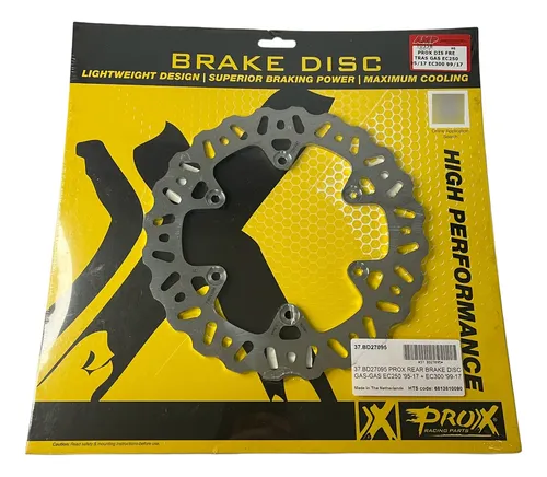 PROX REARBRAKE DISC GAS-GAS EC250 95-17 EC300 99-17 PROX REARBRAKE DISC GAS-GAS EC250 95-17 EC300 99-17