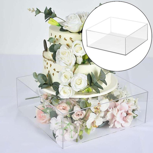 Soporte De Pastel Rellenable Redondo Diy Pilares De Pastel