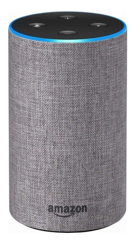 Amazon Echo 2nd Gen con asistente virtual Alexa heather gray fabric 110V/240V