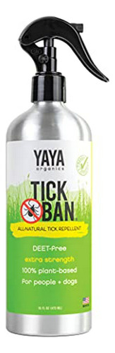 Repelente De Plagas - Tick Ban Yaya Organics All Natural Ext