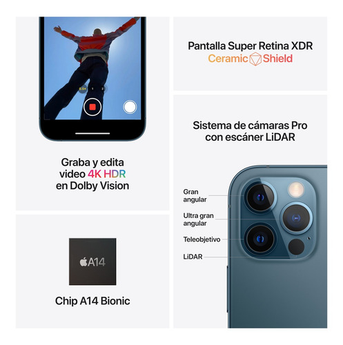 Apple iPhone 12 Pro (128 GB) - Oro