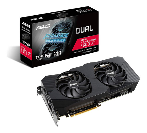 Asus Tarjeta Gráfica Para Juegos Dual Amd Radeon Rx 5600 Xt (Usado)