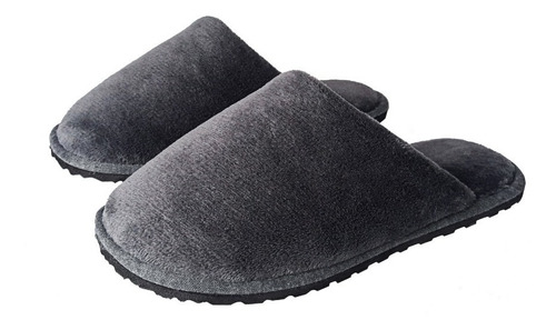 Pantufla Babucha Para Caballero Algodón Felpado