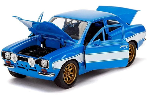 Miniatura Brian's Ford Escort Velozes E Furiosos Jada 1/24