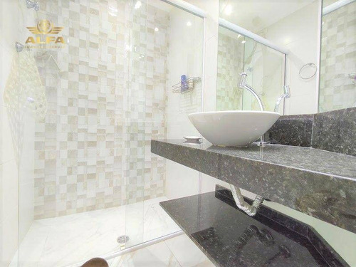 Imagem 16 de 20 de Flat À Venda Na Praia Das Pitangueiras, 2 Dormitórios, 1 Suíte, 2 Vagas, Lazer . - Fl0006