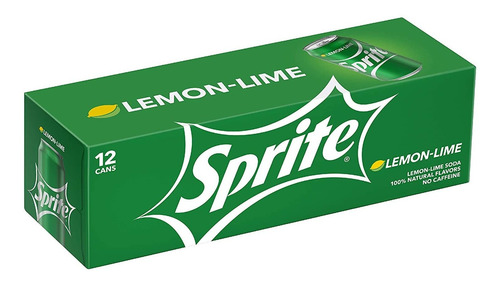 Sprite, Refresco De Lima Limón, 12 Oz (paquete De 12)